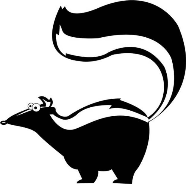 Picture of Skunk SVG File