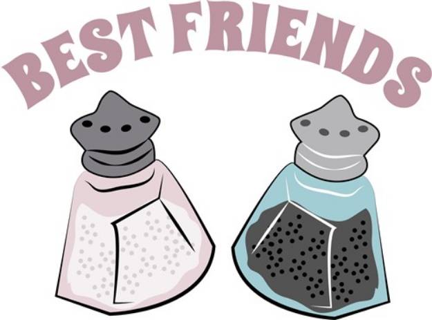 Picture of Best Friends SVG File