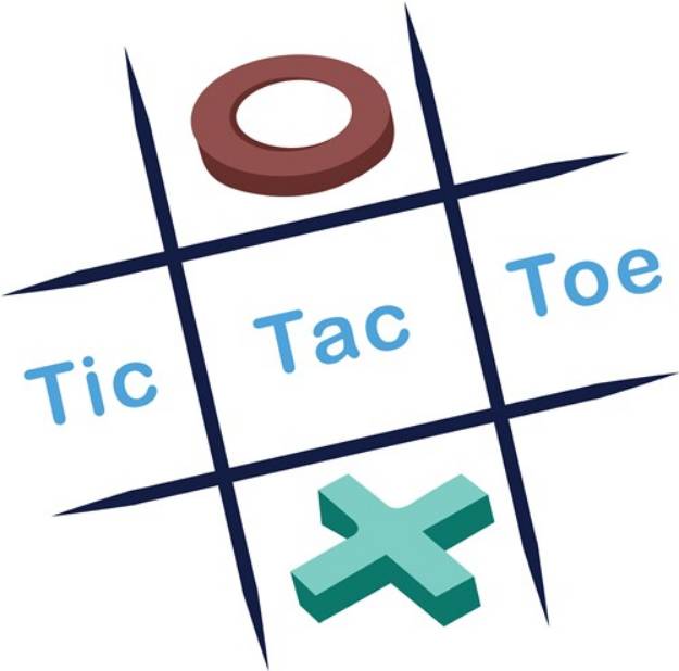 Picture of Tic Tac Toe SVG File