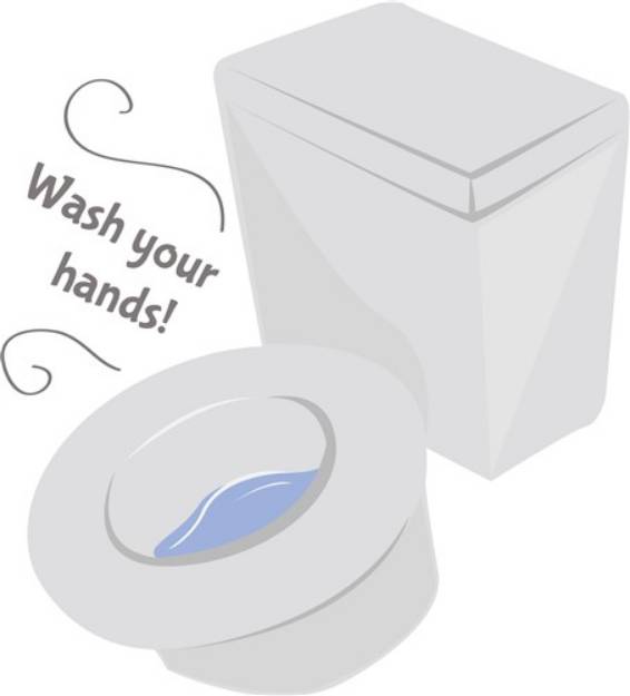 Picture of Wash Your Hands SVG File