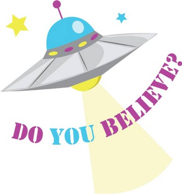 Picture of Do You Belive SVG File