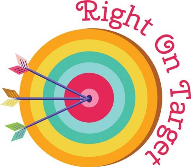 Picture of Right On Target SVG File