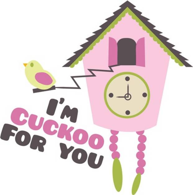 Picture of Cuckoo For You SVG File