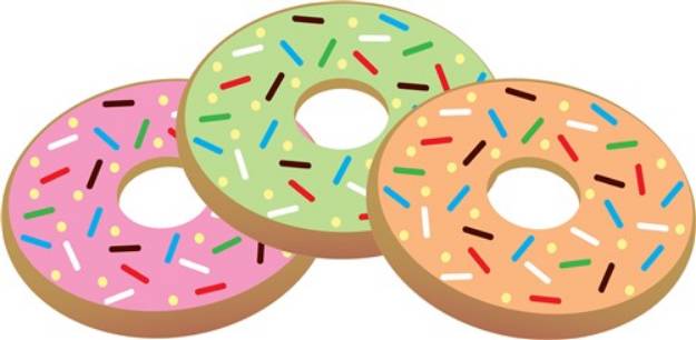 Picture of Doughnuts SVG File