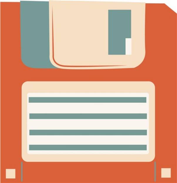 Picture of Floppy Disc SVG File