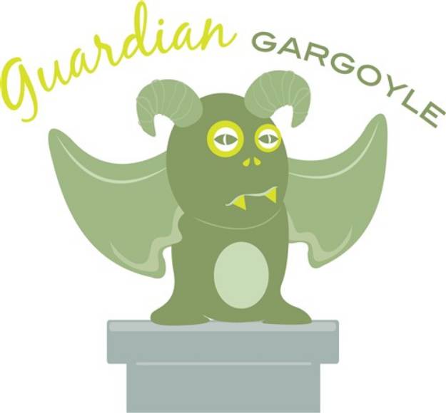 Picture of Guardian Gargoyle SVG File