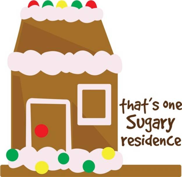 Picture of Sugary Residence SVG File