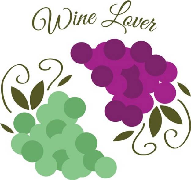 Picture of Wine Lover SVG File