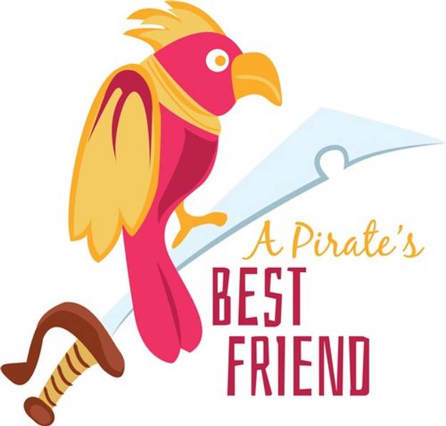 Picture of Pirates Best Friend SVG File