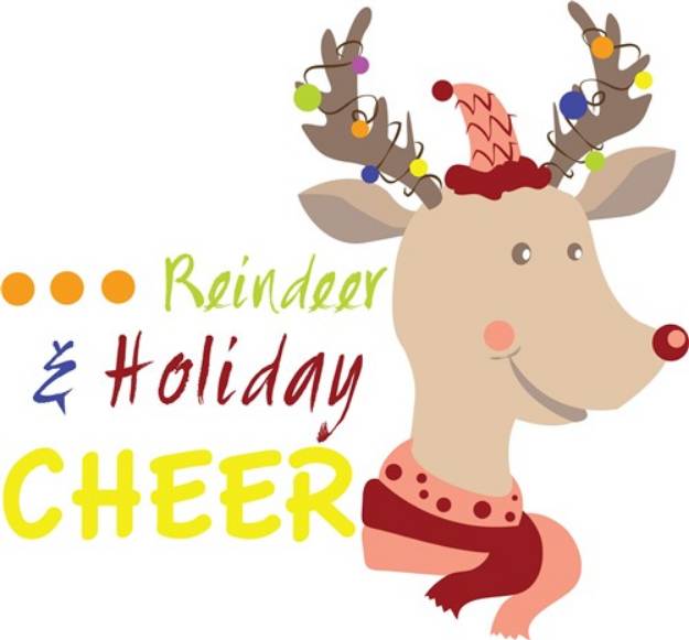 Picture of Holiday Cheer SVG File