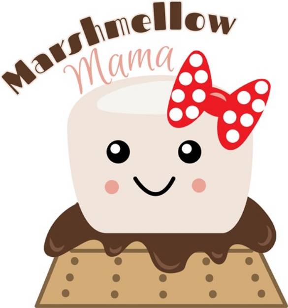 Picture of Marshmellow Mama SVG File