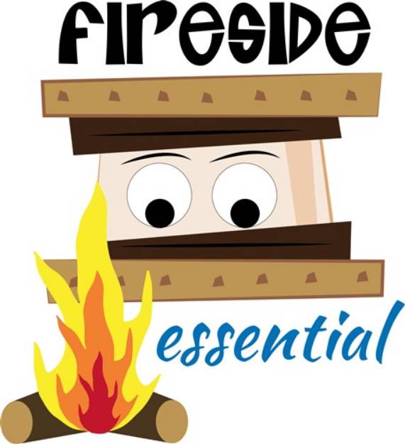 Picture of Fireside Essential SVG File