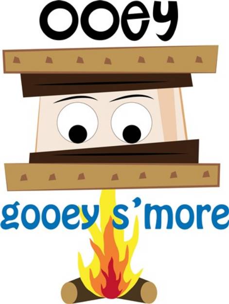 Picture of Ooey Gooey Smore SVG File