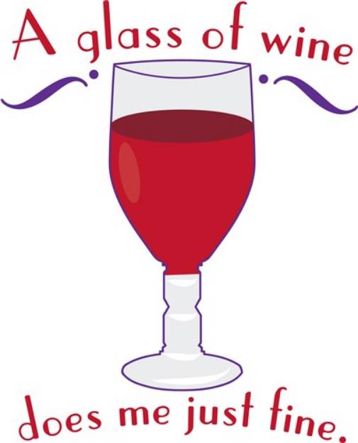 Picture of Glass Of Wine SVG File