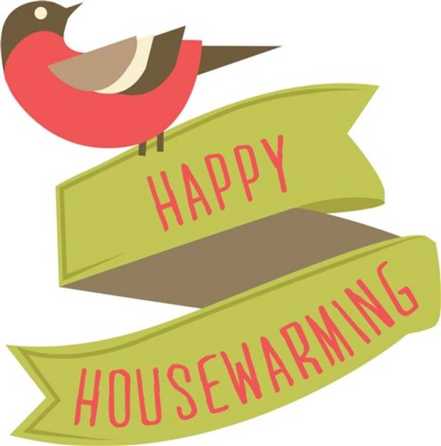 Picture of Happy Housewarming SVG File