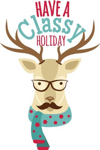 Picture of Classy Holiday SVG File