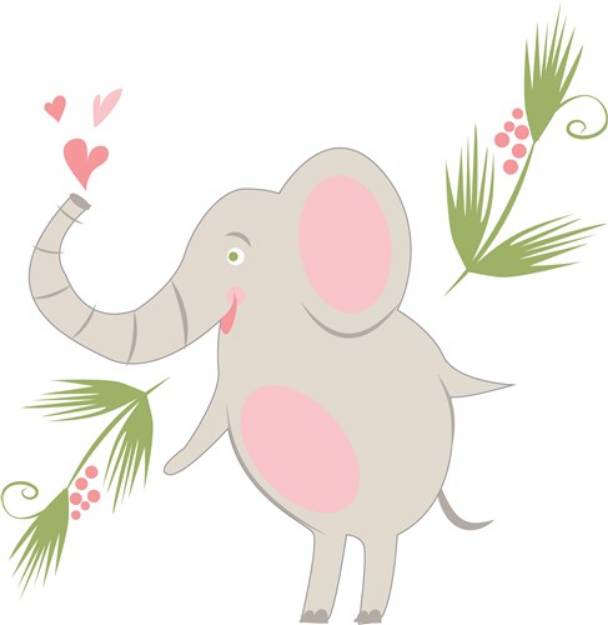 Picture of Elephant SVG File