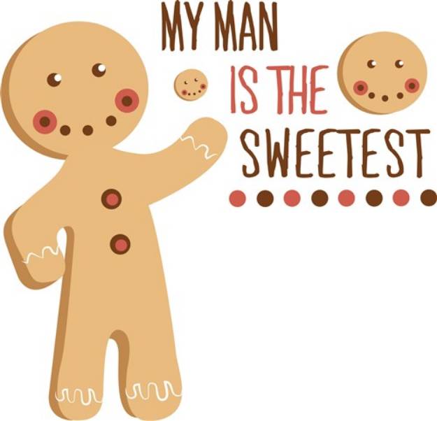 Picture of My Man Sweetest SVG File