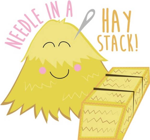 Picture of Needle In Haystack SVG File