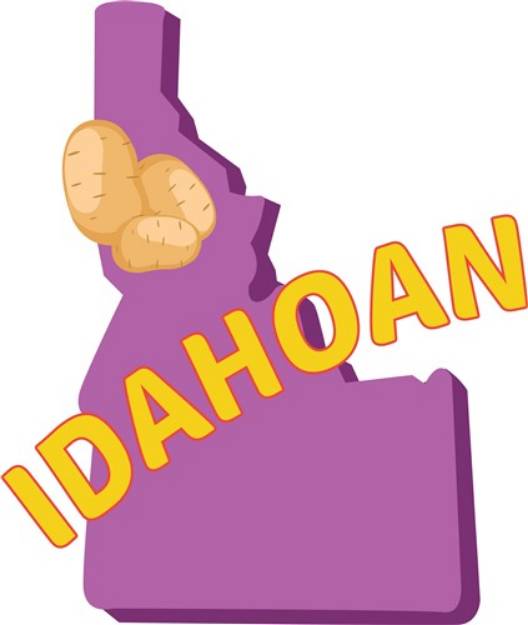 Picture of Idahoan SVG File