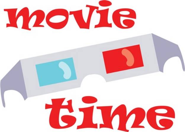 Picture of Movie Time SVG File