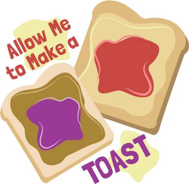 Picture of Make Toast SVG File