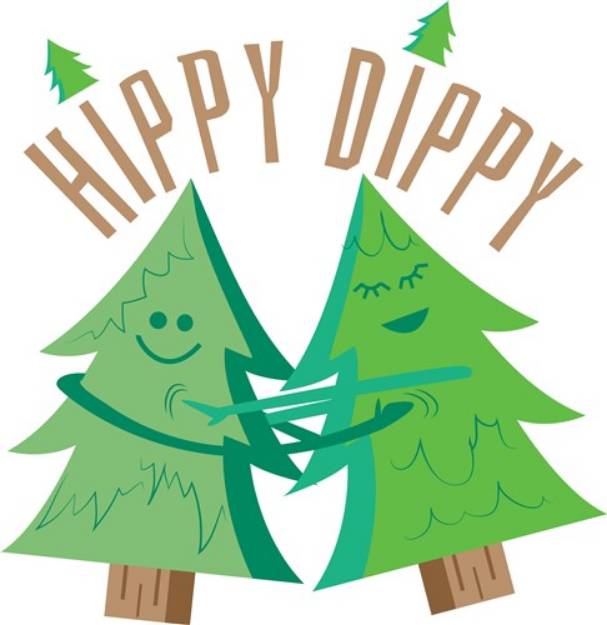 Picture of Hippy Dippy SVG File