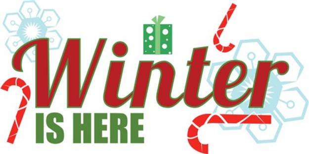 Picture of Winter Is Here SVG File