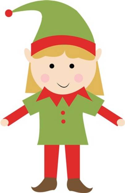 Picture of Xmas Elf SVG File