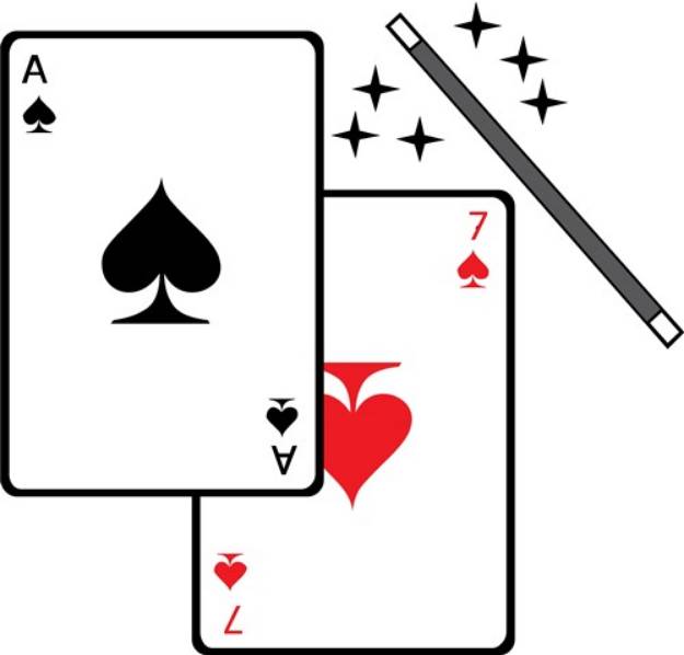 Picture of Magic Trick SVG File