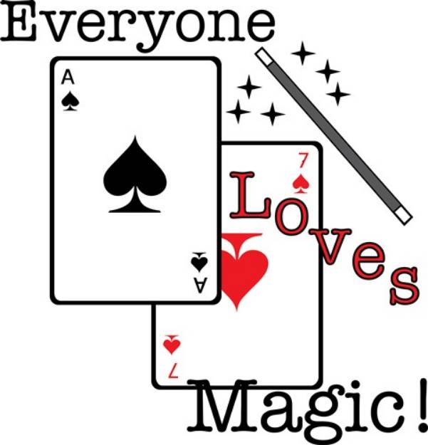 Picture of Loves Magic SVG File