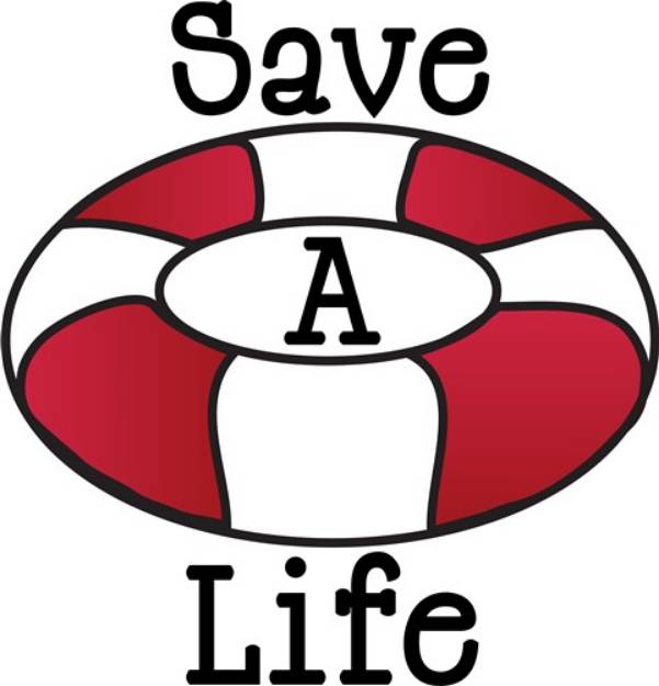 Picture of Save A Life SVG File