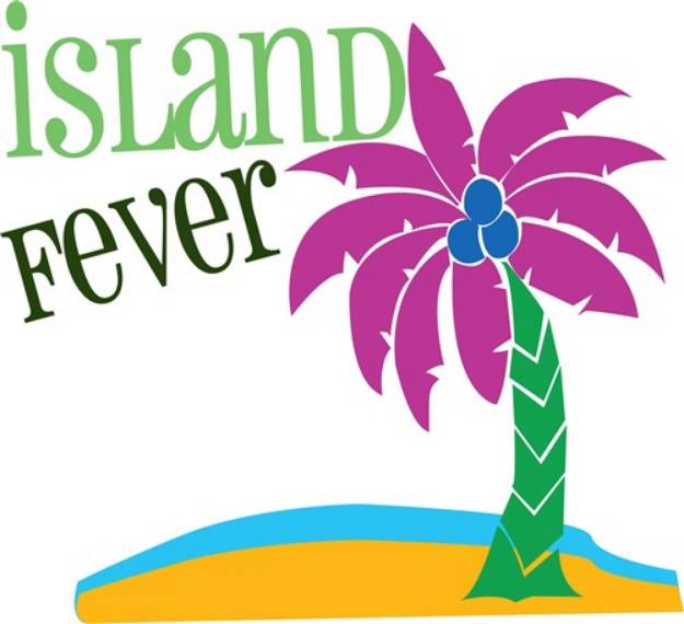 Picture of Island Fever SVG File