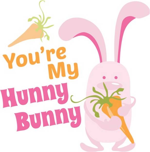 Picture of My Hunny Bunny SVG File