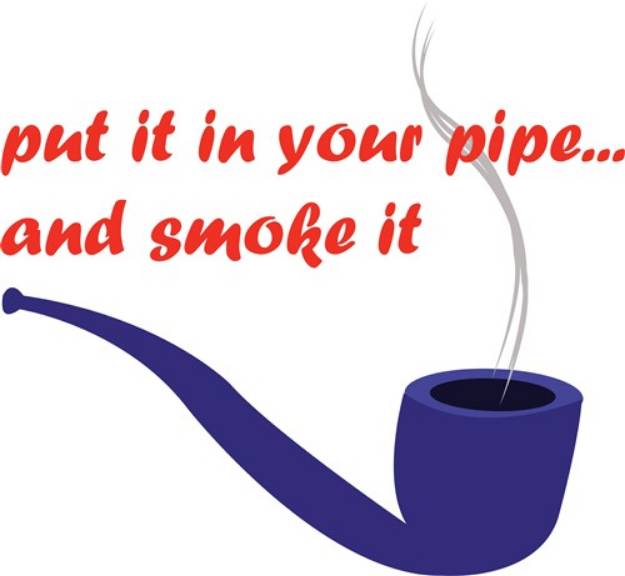 Picture of Smoke Pipe SVG File