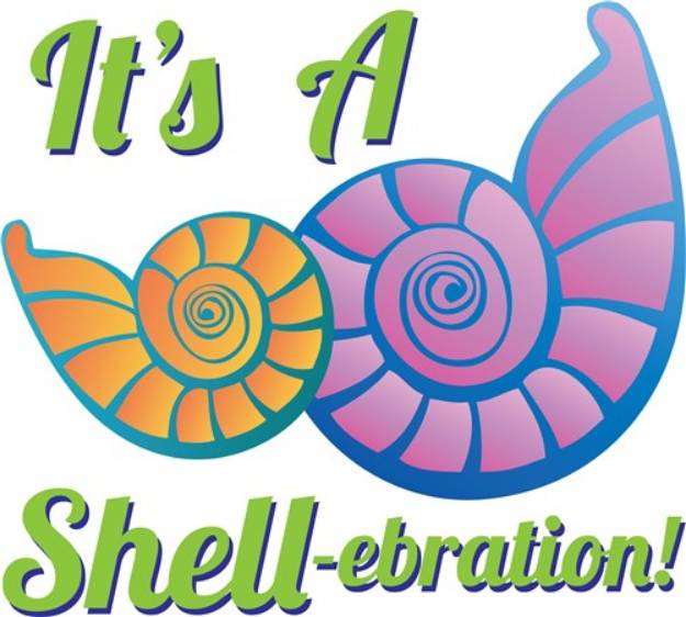 Picture of Shell-ebration! SVG File