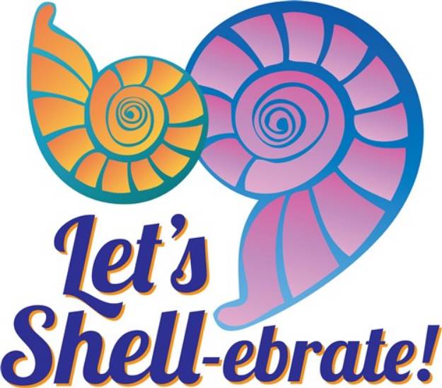 Picture of Lets Shell-ebrate! SVG File