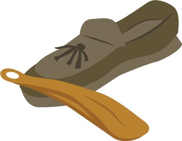 Picture of Slip On & Shoe Horn SVG File