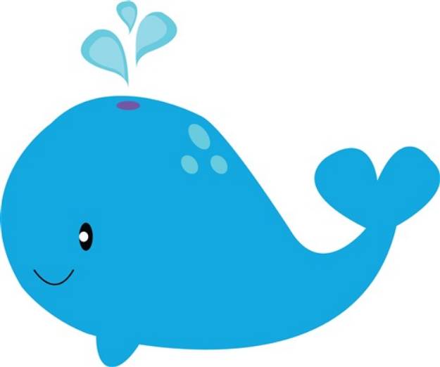 Picture of Whale SVG File