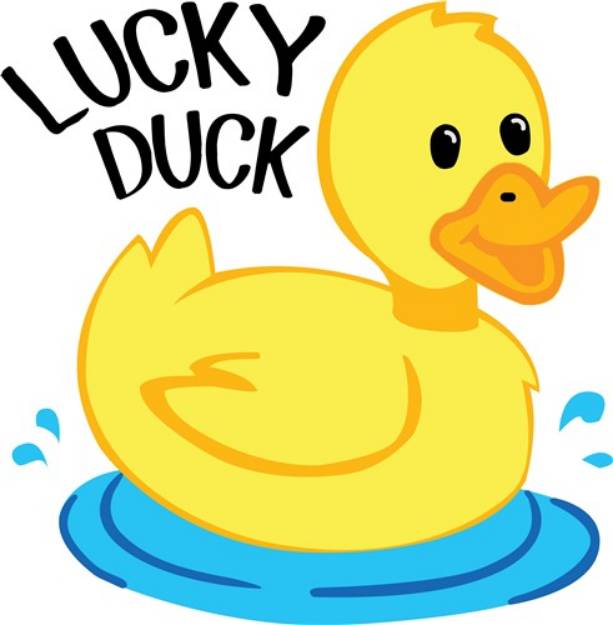 Picture of Lucky Duck SVG File