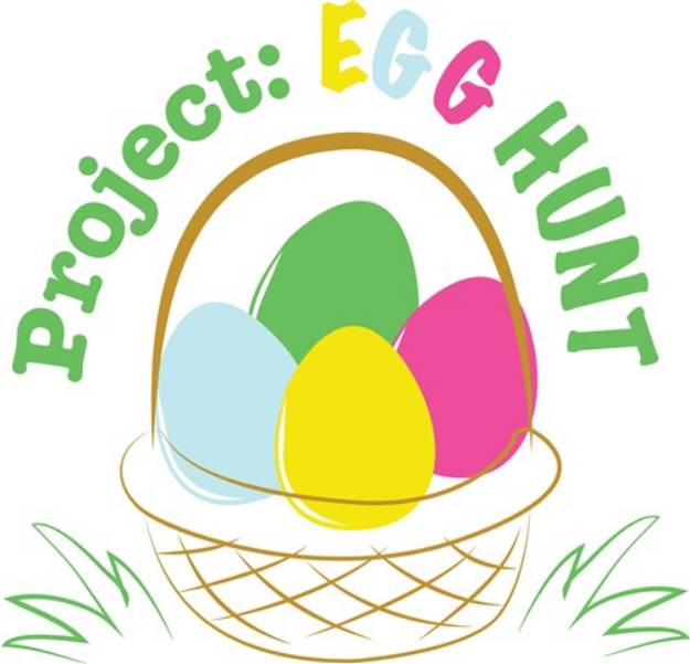 Picture of Project Egg Hunt SVG File