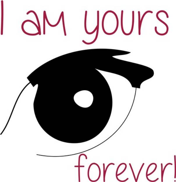 Picture of Yours Forever Valentine SVG File