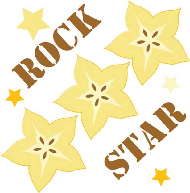 Picture of Rock Star SVG File