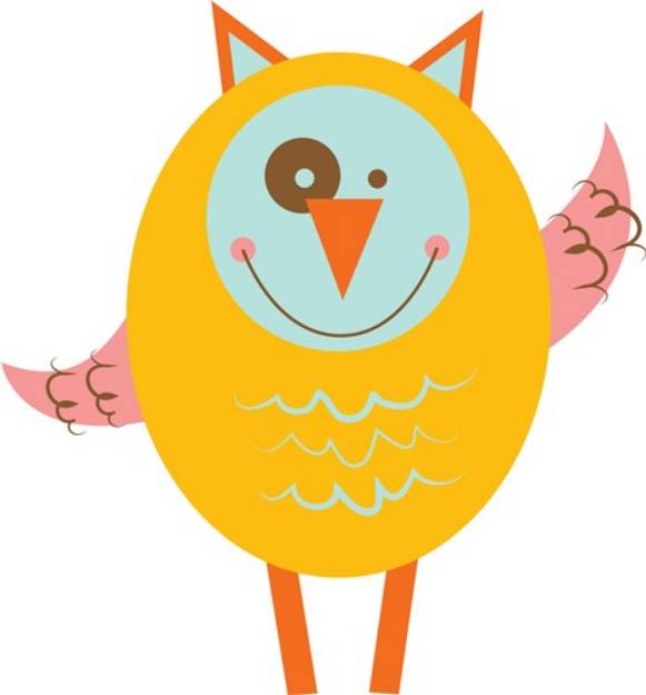 Picture of Silly Owl SVG File