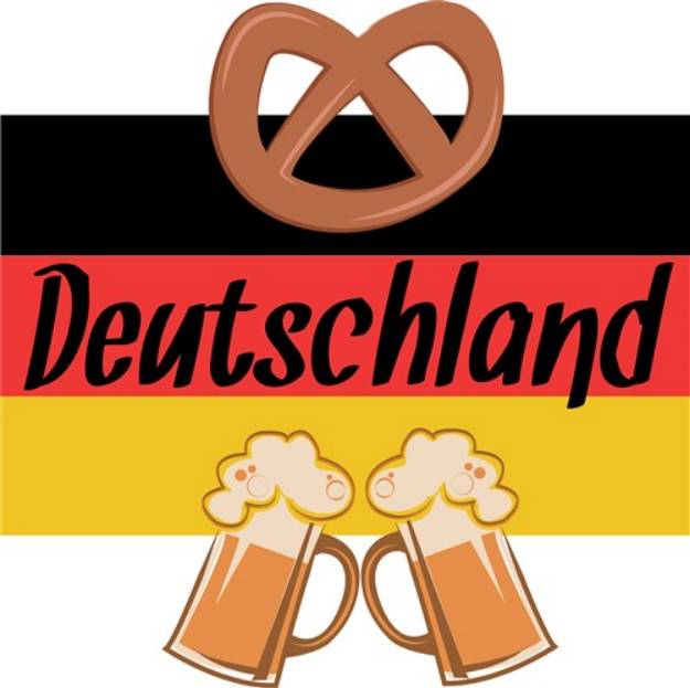 Picture of Deutschland SVG File