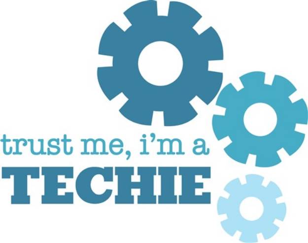 Picture of Trust A Techie SVG File