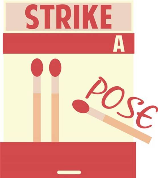 Picture of Strike A Pose SVG File