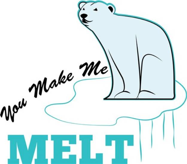 Picture of Make Me Melt SVG File