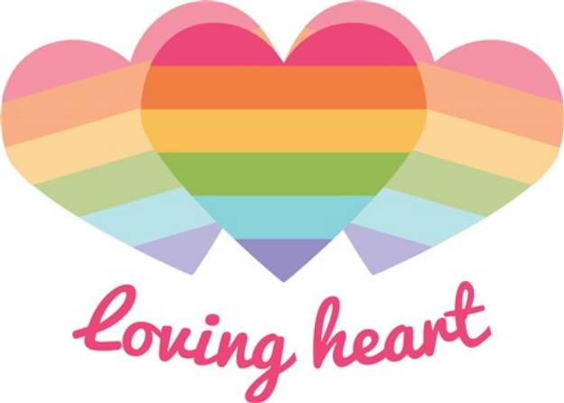 Picture of Loving Heart SVG File