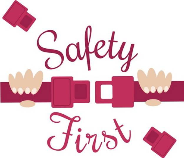 Picture of Safety First SVG File